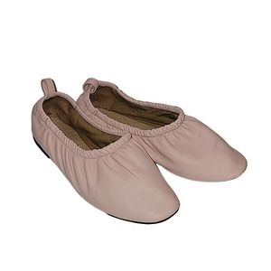Everlane The Scrunch Flat In Cloud Pink